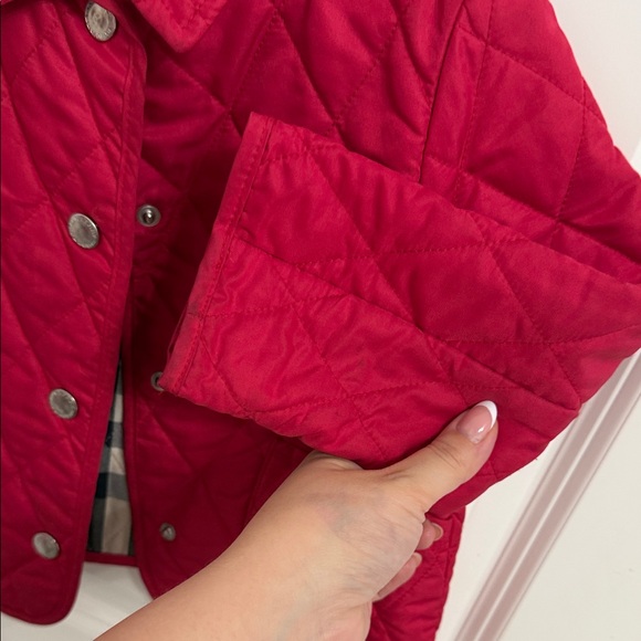 Quilted Red Kids Jacket - Picture 5 of 5